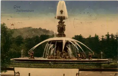 Graz, Stadtparkbrunn -398328