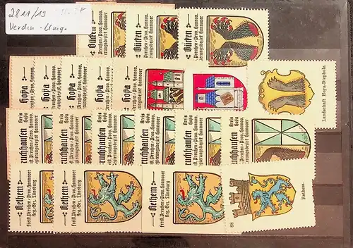 Rethem - Bruchhausen - Höpa - Bücken - Vignetten Lot -S386