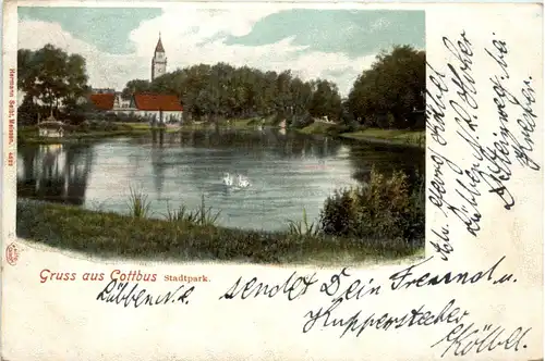 Cottbus, Stadtpark -398060