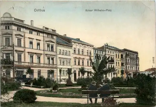 Cottbus, Kaiser-Wilhelm-Platz -398508