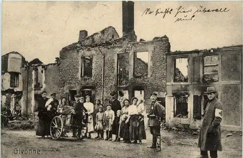 Givonne - Feldpost Etappen-Kommandantur -494352