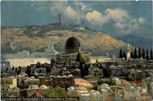 Jerusalem mit Tempelplatz -457342