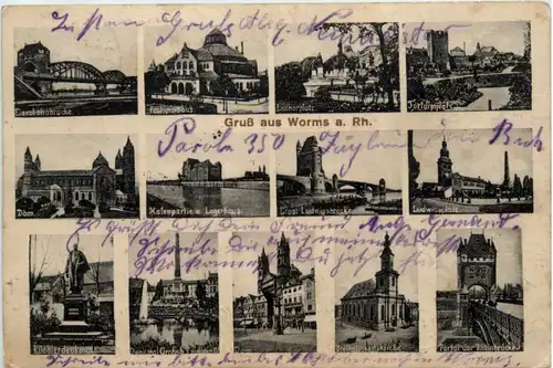 Gruss aus Worms, div. Bilder -396990