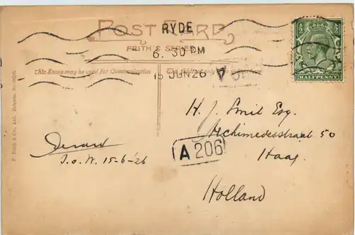 Isle of Wight - Spencer Road Ryde -494552