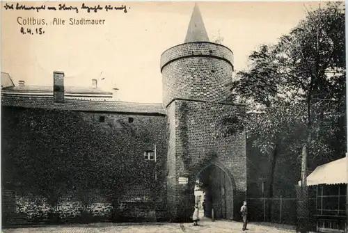 Cottbus, Alte Stadtmauer -397934