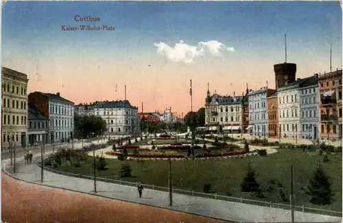 Cottbus, Kaiser-Wilhelm-Platz -397994