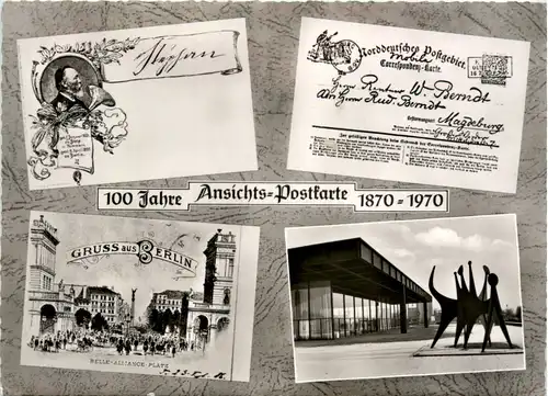 Berlin Ohilokartisten Union - 100 Jahre Ansichtskarten -495422