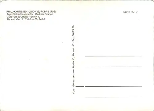 Berlin Ohilokartisten Union - 100 Jahre Ansichtskarten -495422