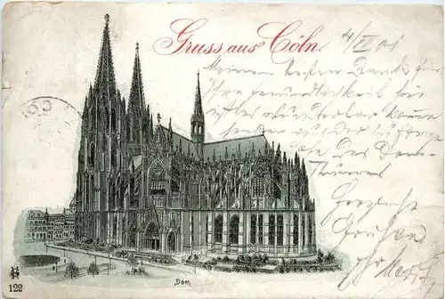 Gruss aus Köln - Litho -494758