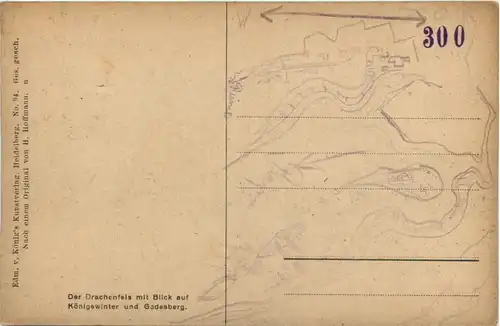 Königswinter - Künstlerkarte H. Hoffmann -494838