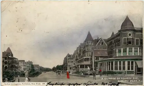 Asbury Park - Glimse of Fourth Ave -457940