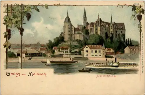 Gruss aus Meissen - Litho -494668