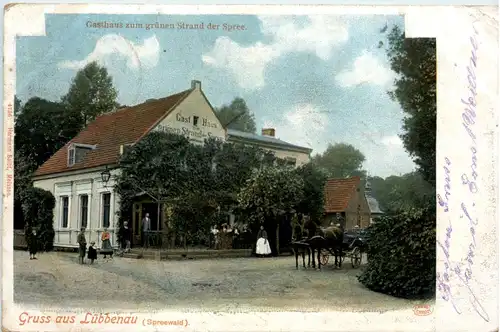 Gruss aus Lübbenau - Gasthaus zum grünen Strand -494972