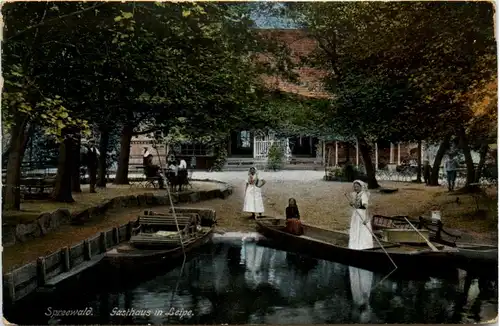 Spreewald, Gasthaus in Leipe -397410