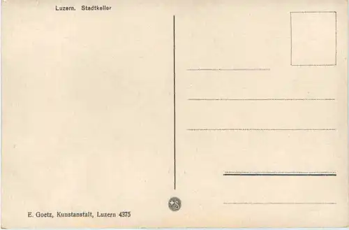 Luzern - Stadtkeller -494480