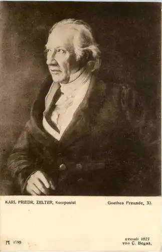 Goethes Freunde - Karl Zelter -495822