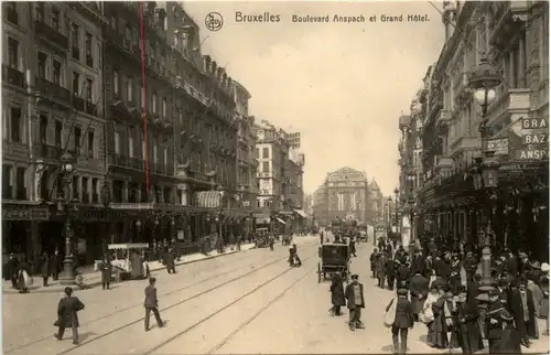 Bruxelles - Boulevard Anspach -494700