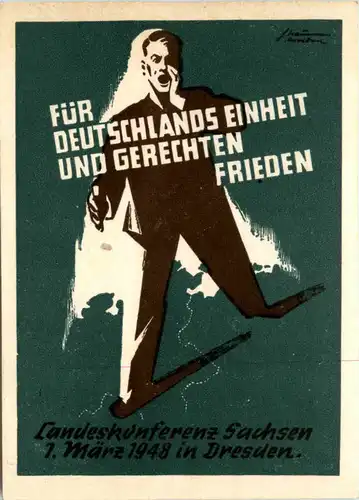 Dresden - Landeskonferenz Sachsen 1948 -495882