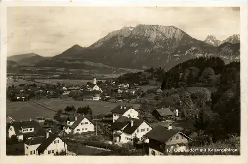 Oberaudorf, mit kaisergebirge -375488