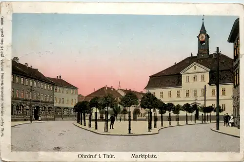 Ohrdruf - Marktplatz - Lunakarte -494956