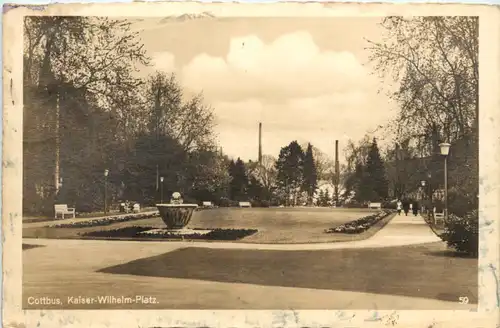 Cottbus, Kaiser-Wilhelm-Platz -397930