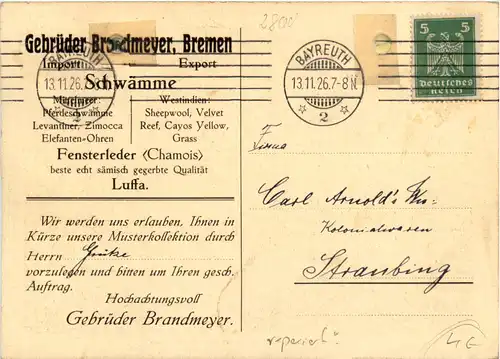 Bremen - Gebrüder Brandmeyer -496102