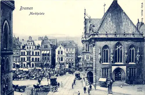 Bremen, Marktplatz -375668