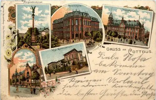 Gruss aus Cottbus - Litho -495196