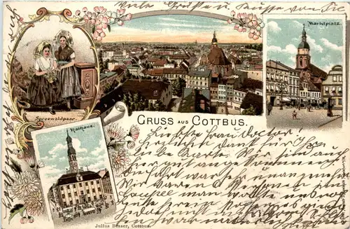 Gruss aus Cottbus - Litho -495216