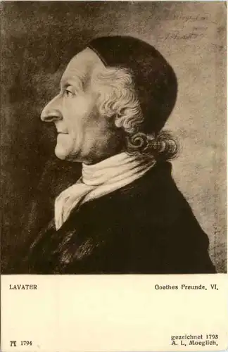 Goethes Freunde - Lavater -495818