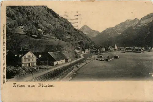 Gruss aus Flüelen -494574