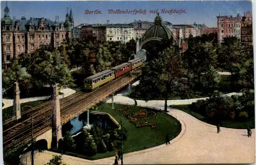 Berlin - Nollendorfplatz mit Hochbahn -495952