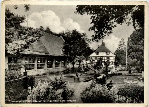 Wernigerode, Konsum-Gaststätte Storchmühle -398270