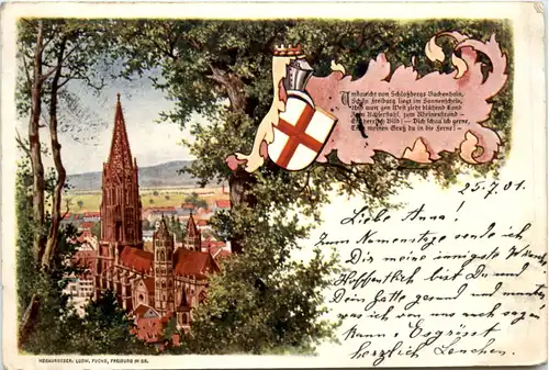 Freiburg - Litho -496018