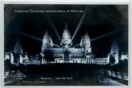 Paris - Exposition Colonale 1931 - Angkor-Vat -494694