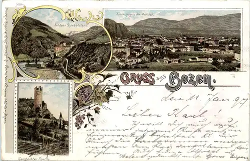 Gruss aus Bozen - Litho -458976