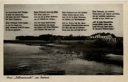 Haus Bollmannsruh am Beetzsee - Brandenburg -495808