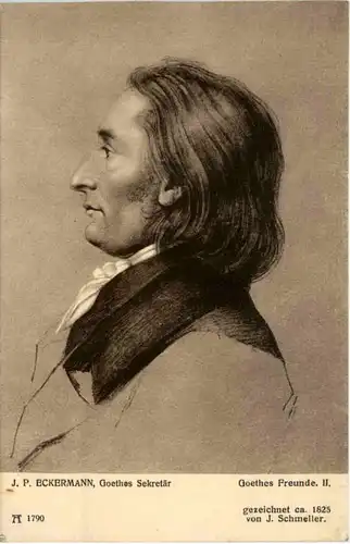 Goethes Freunde - Eckermann -495828