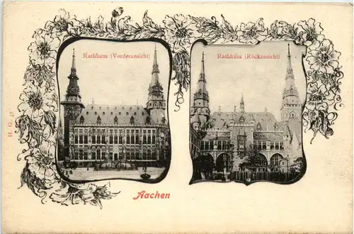 Aachen, Rathaus -376068