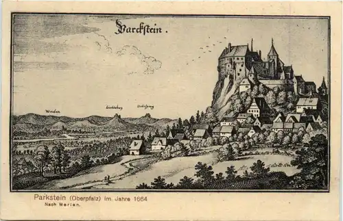 Parkstein im Jahre 1664 -376208