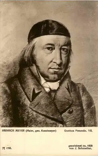 Goethes Freunde - Heinrich Meyer -495816