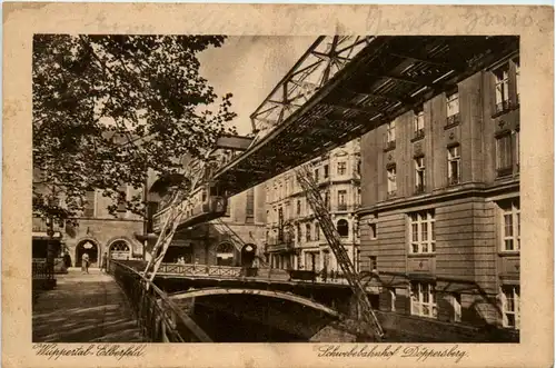 Wuppertal-Elberfeld - Schwebebahn Döppersberg -495896