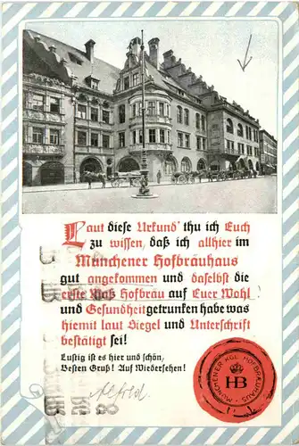 München - Hofbräuhaus -496822