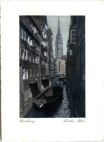 Hamburg - Nicolai-Fleet -496248