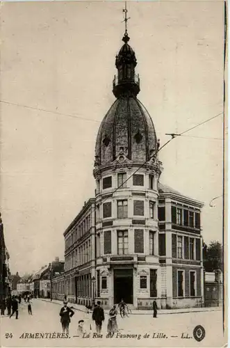 Armentieres - La Rue du Faubourg -497062