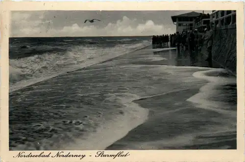 Norderney - Sturmflut -496738