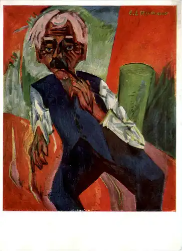 Künstlerkarte Ernst Ludwig Kirchner -495674