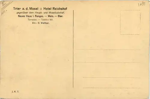 Trier - Hotel Reichshof -496180