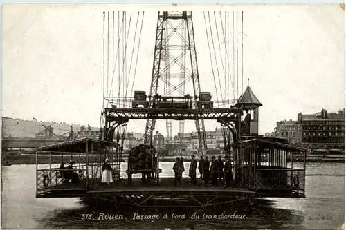 Rouen - Rassage a bord du transbordeur -497202