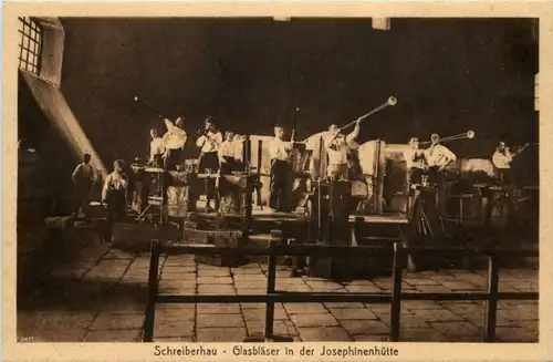 Schreiberhau - Glasbläser in der Josephinenhütte -496336